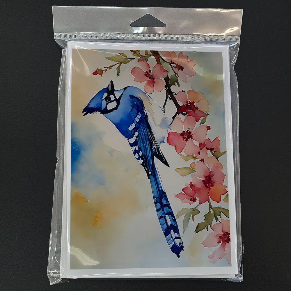 Blue Jay Greeting Cards Pack of 8