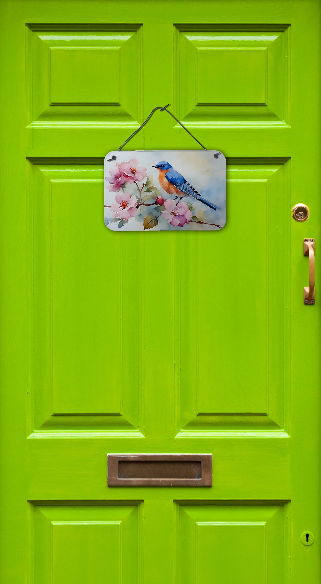 Bluebird Wall or Door Hanging Prints