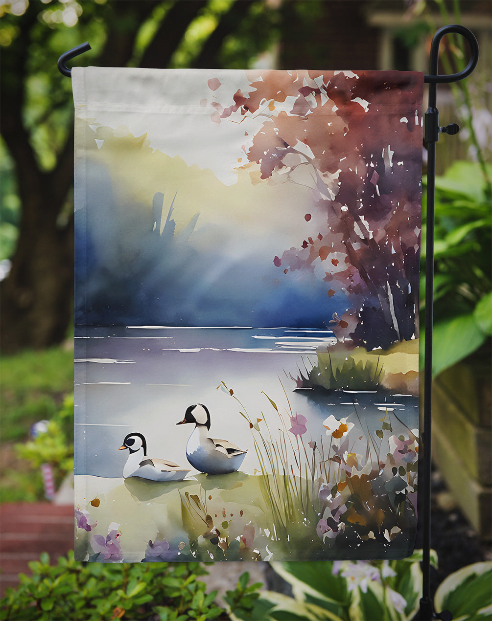 Bufflehead Garden Flag