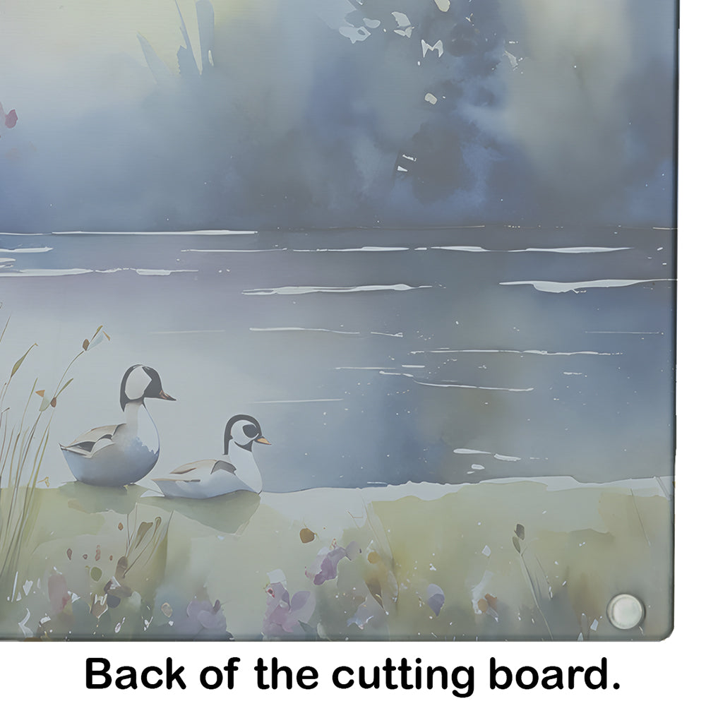 Bufflehead Glass Cutting Board