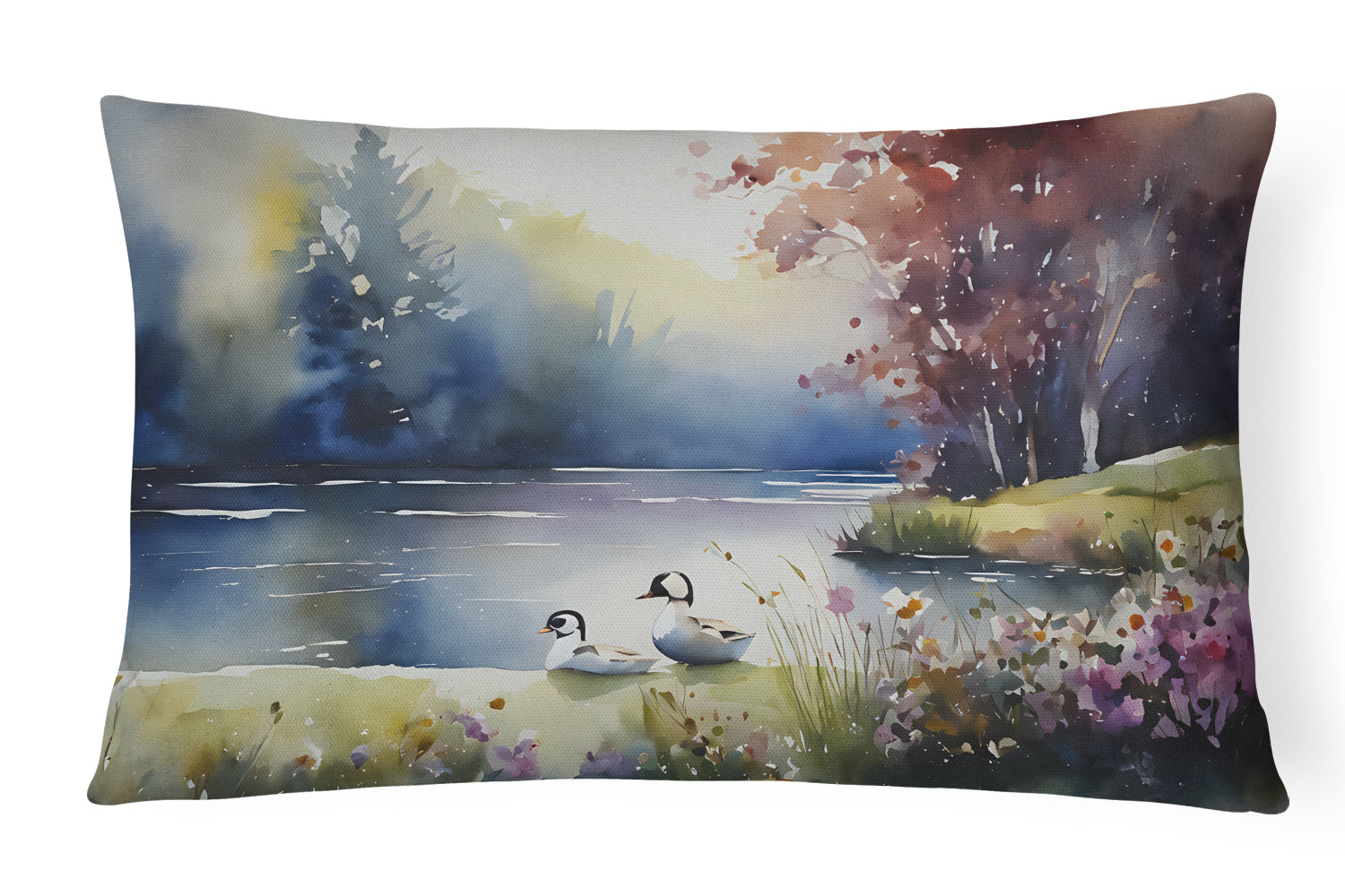 Buy this Bufflehead Throw Pillow