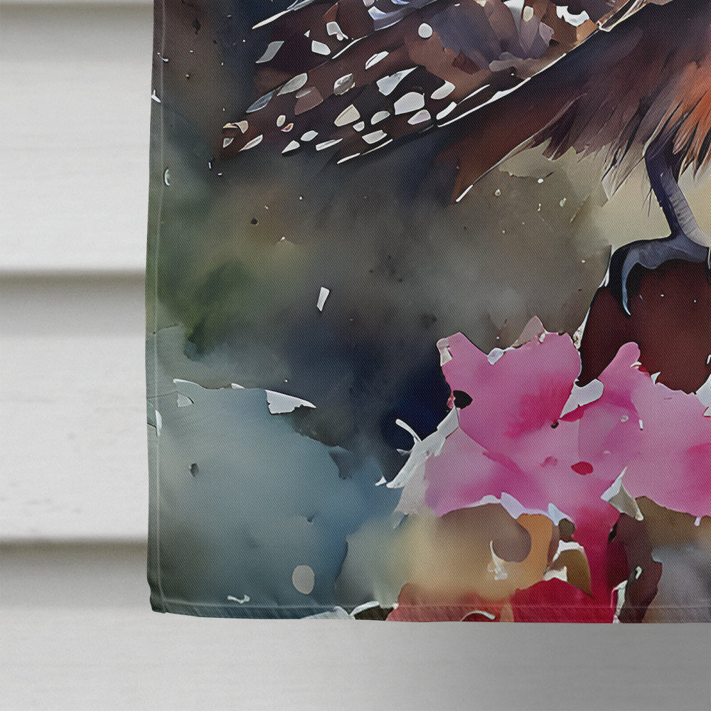 Burrowing Owl House Flag