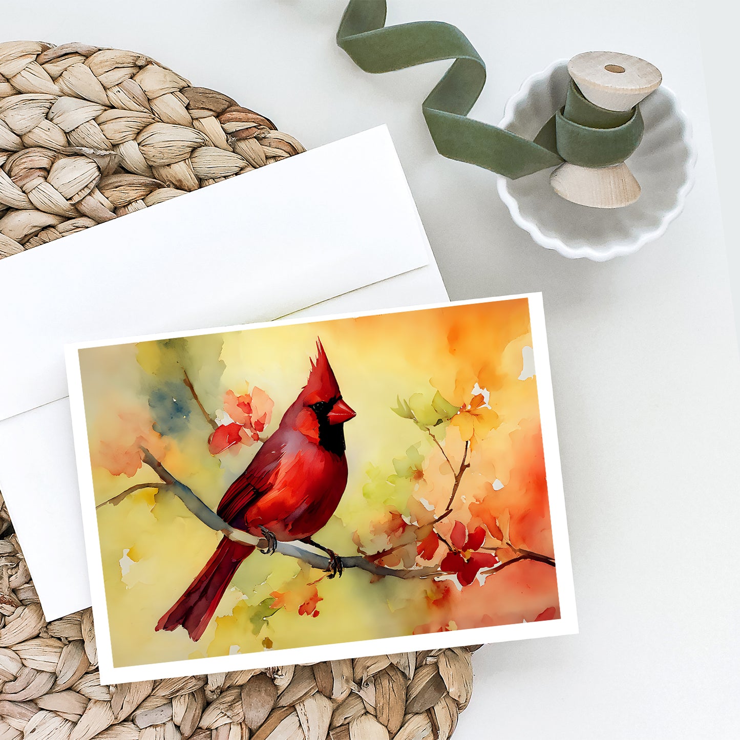 Cardinal Greeting Cards Pack of 8