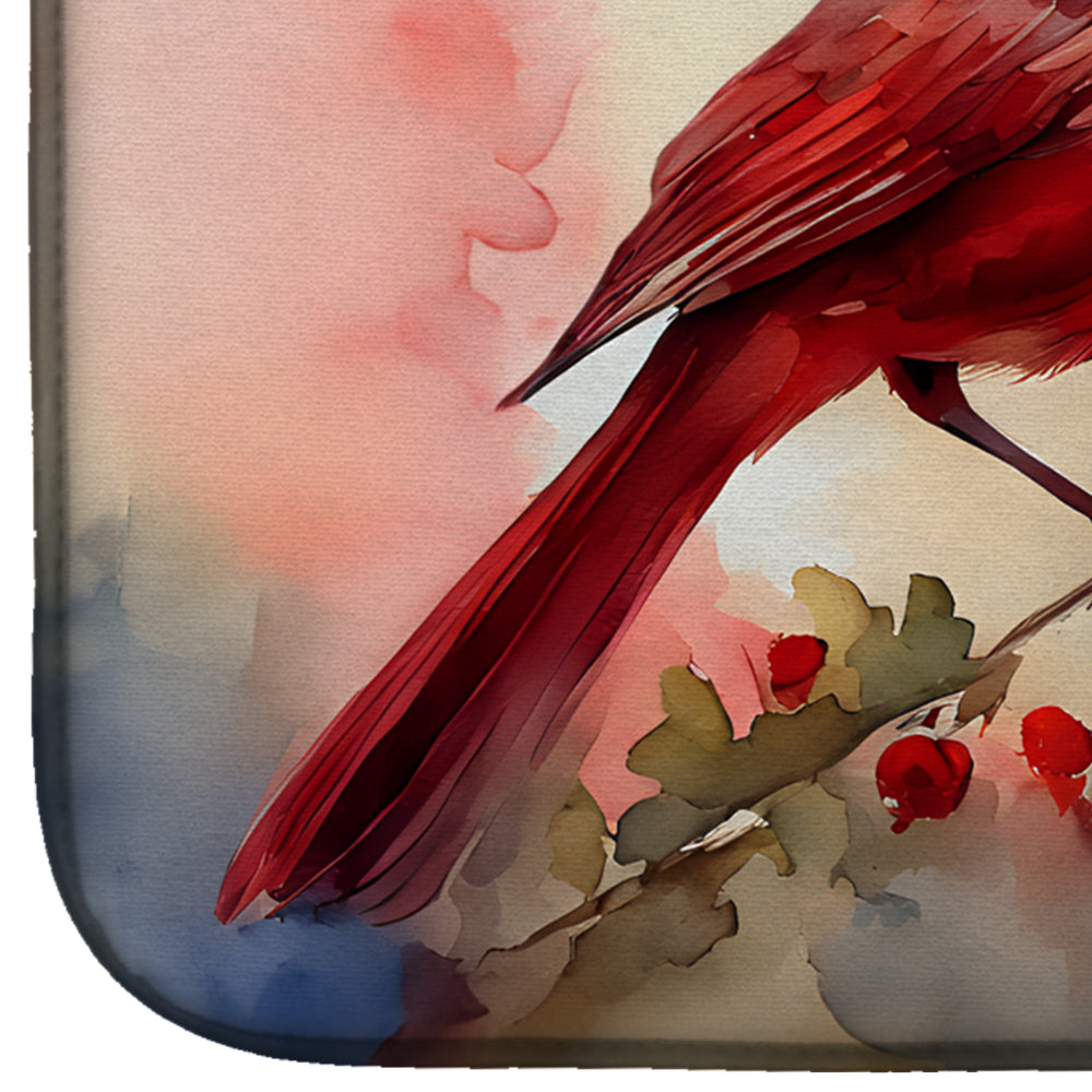 Cardinal Dish Drying Mat