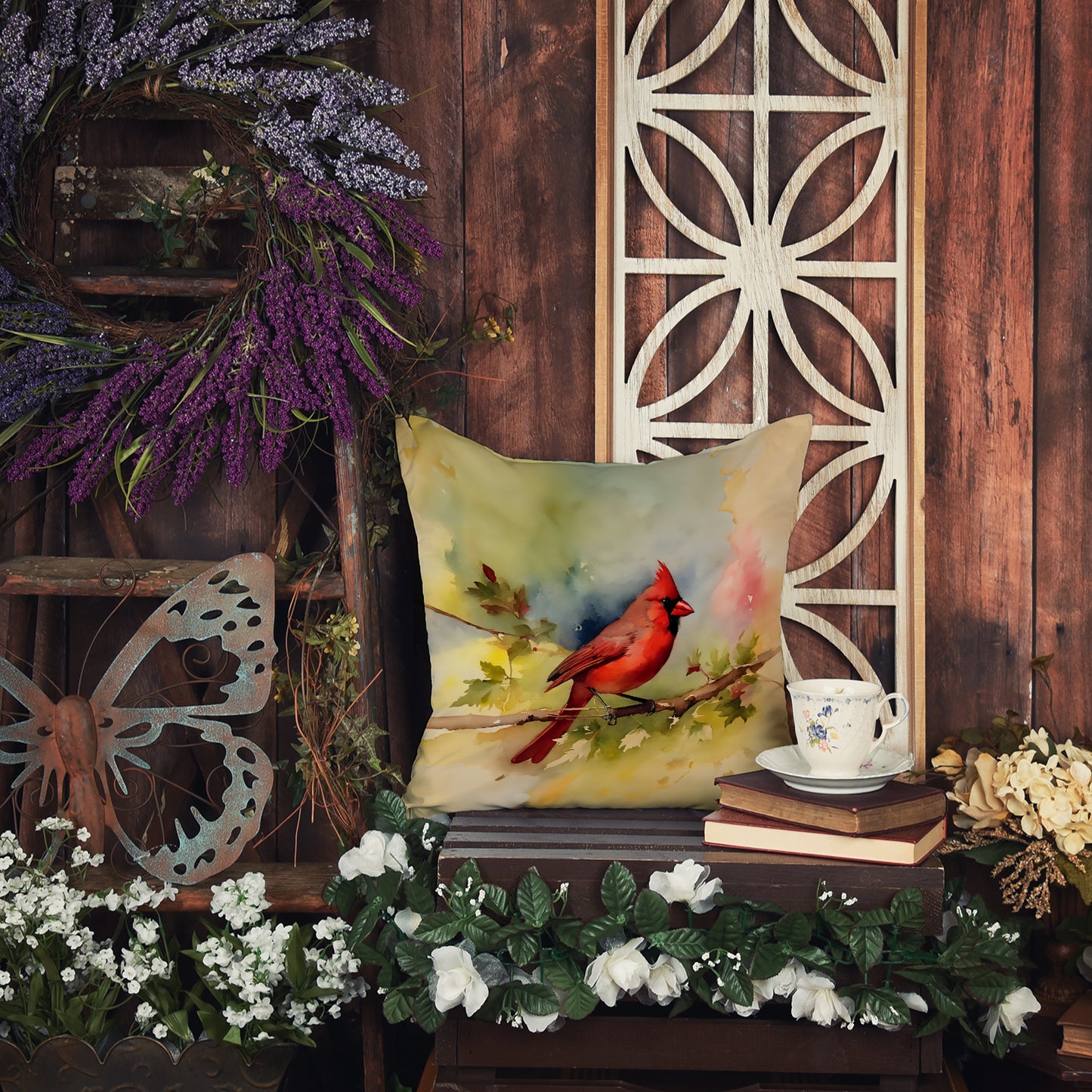 Cardinal Throw Pillow