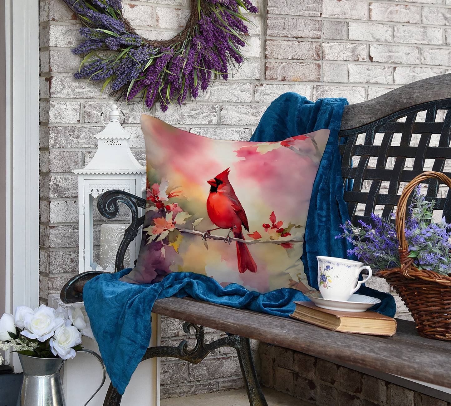 Cardinal Throw Pillow