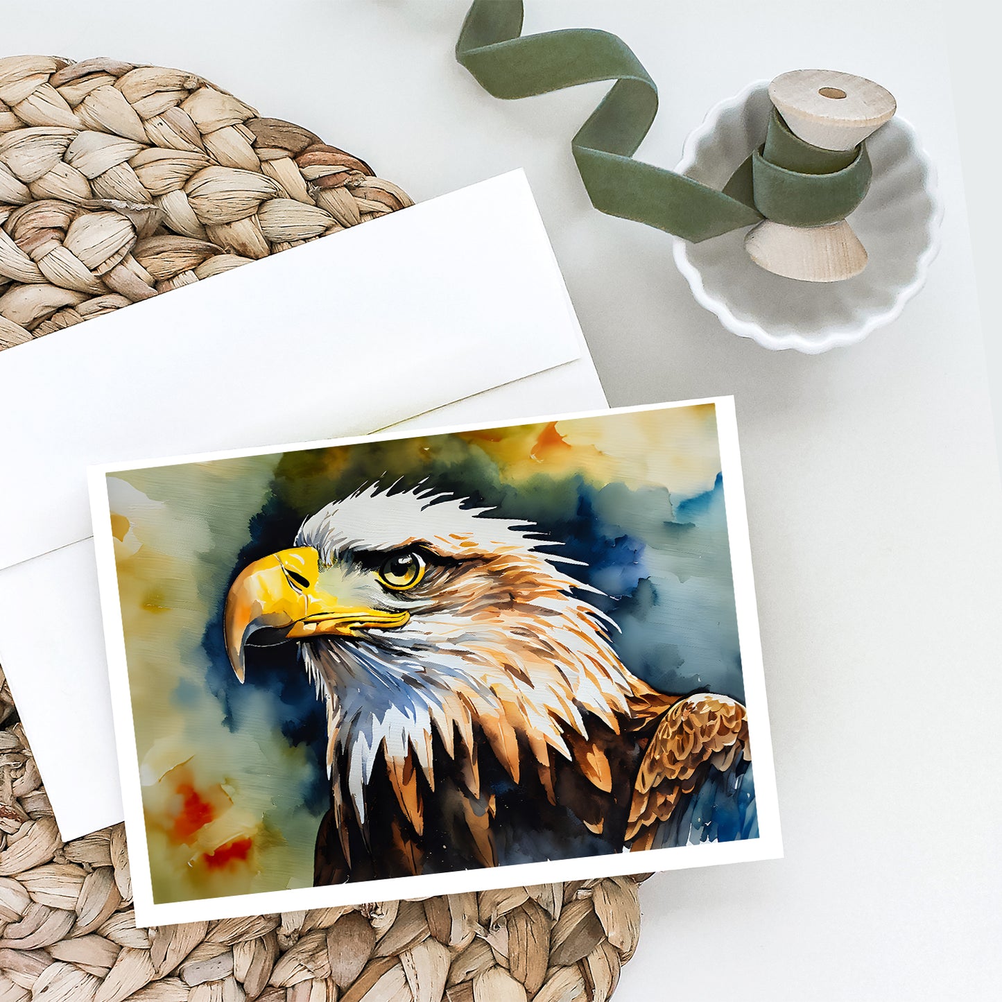 Eagle Greeting Cards Pack of 8