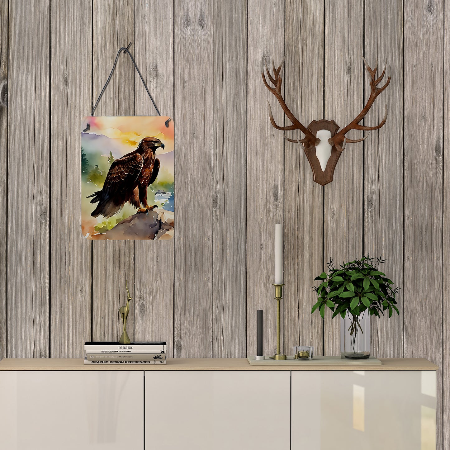 Eagle Wall or Door Hanging Prints