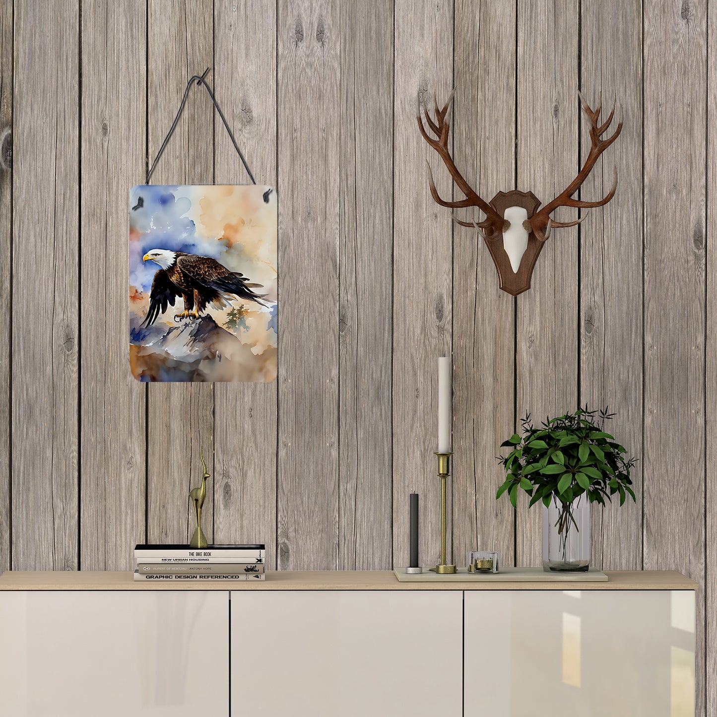 Eagle Wall or Door Hanging Prints