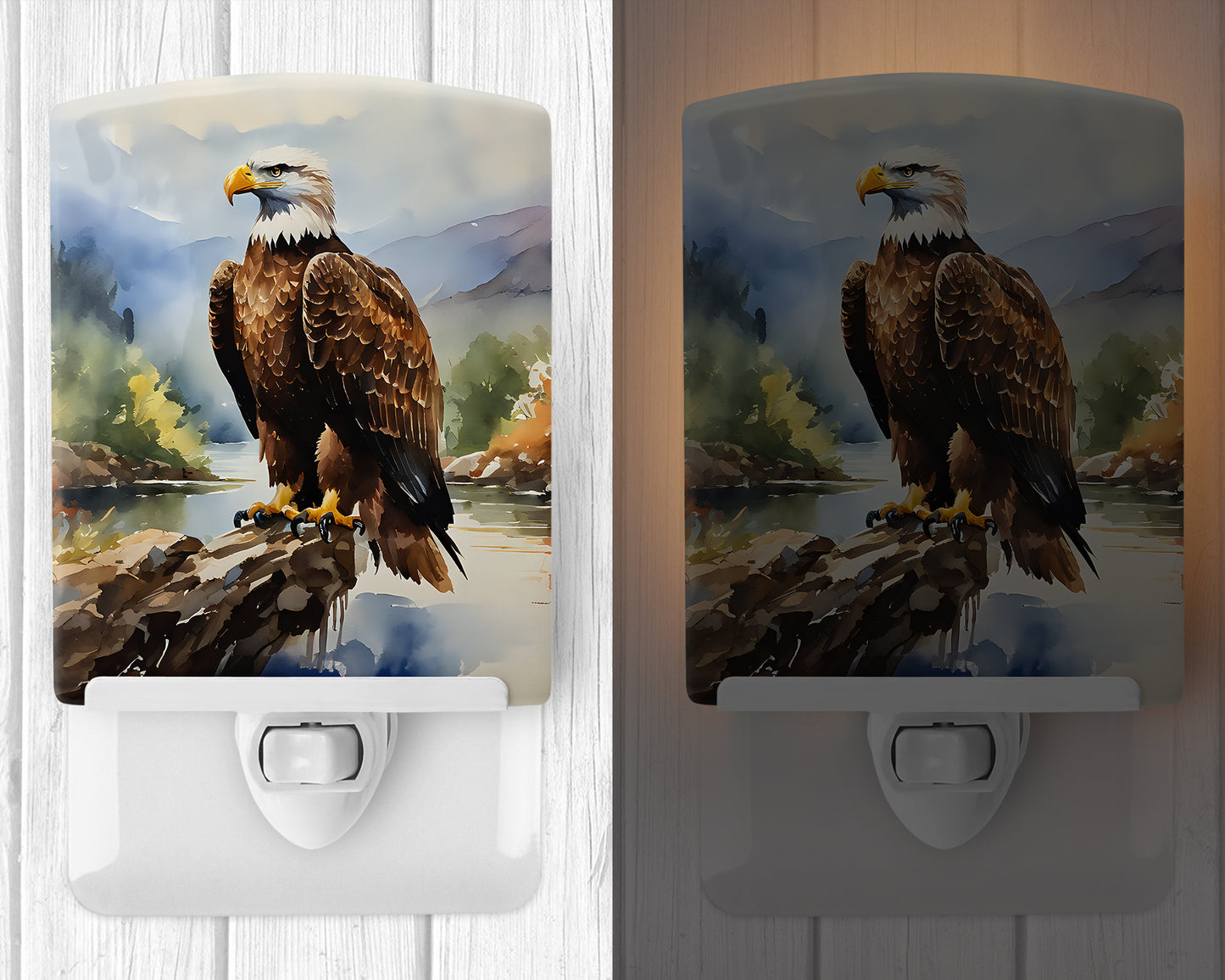 Eagle Ceramic Night Light