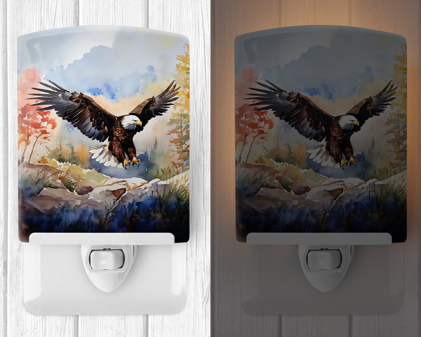 Eagle Ceramic Night Light