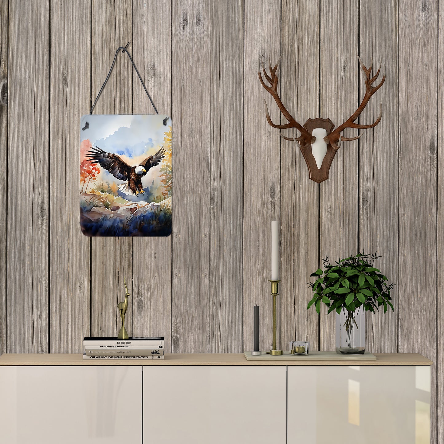 Eagle Wall or Door Hanging Prints