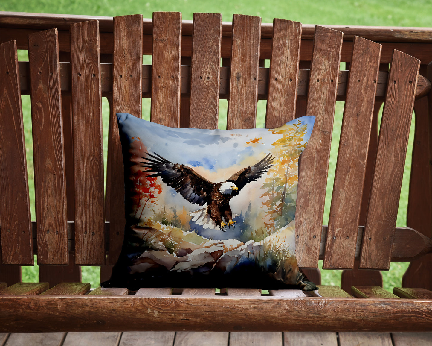 Eagle Throw Pillow