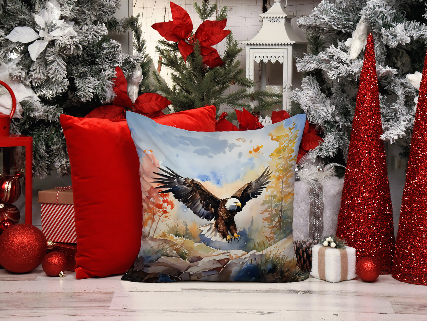 Eagle Throw Pillow