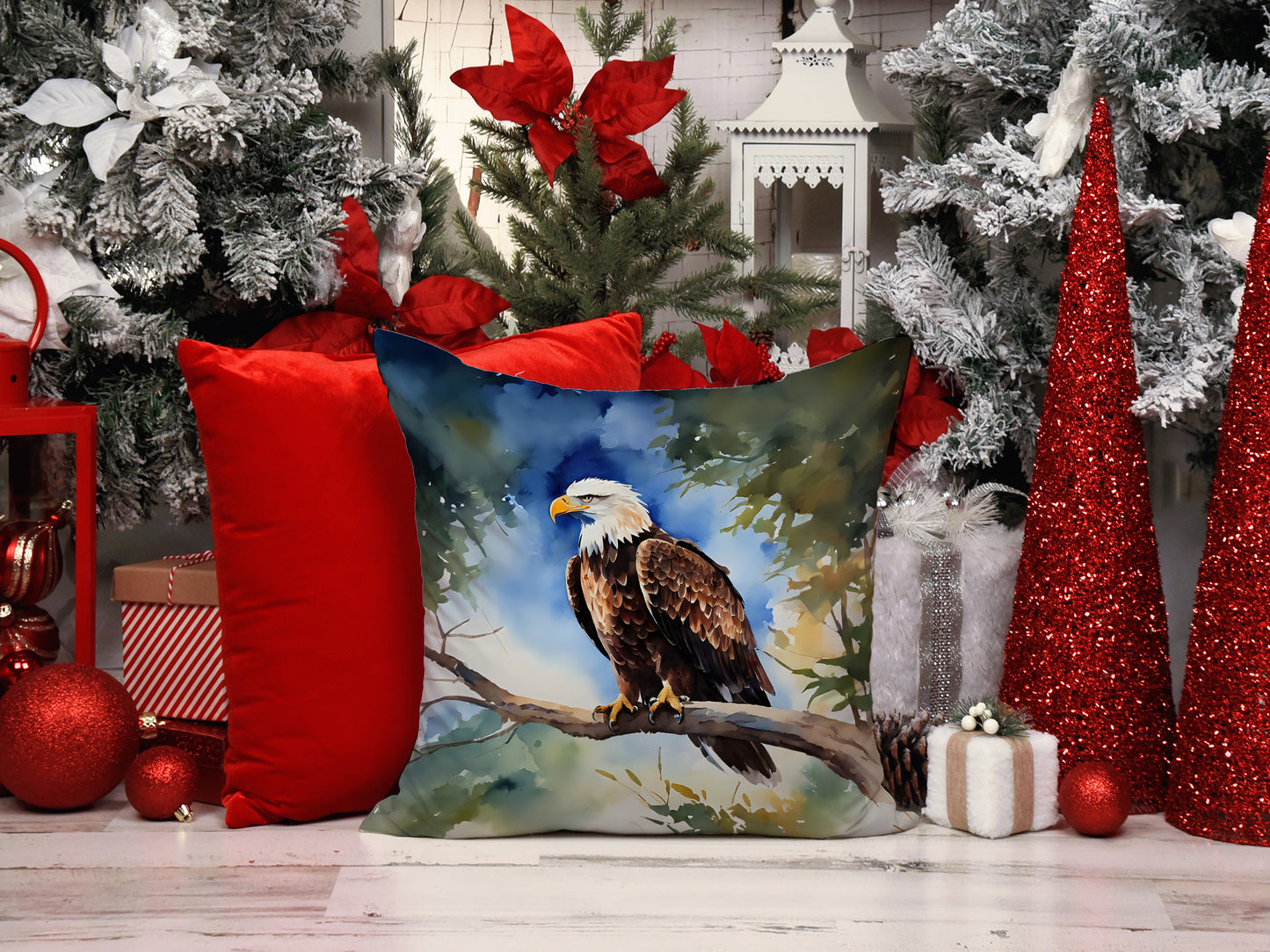 Eagle Throw Pillow