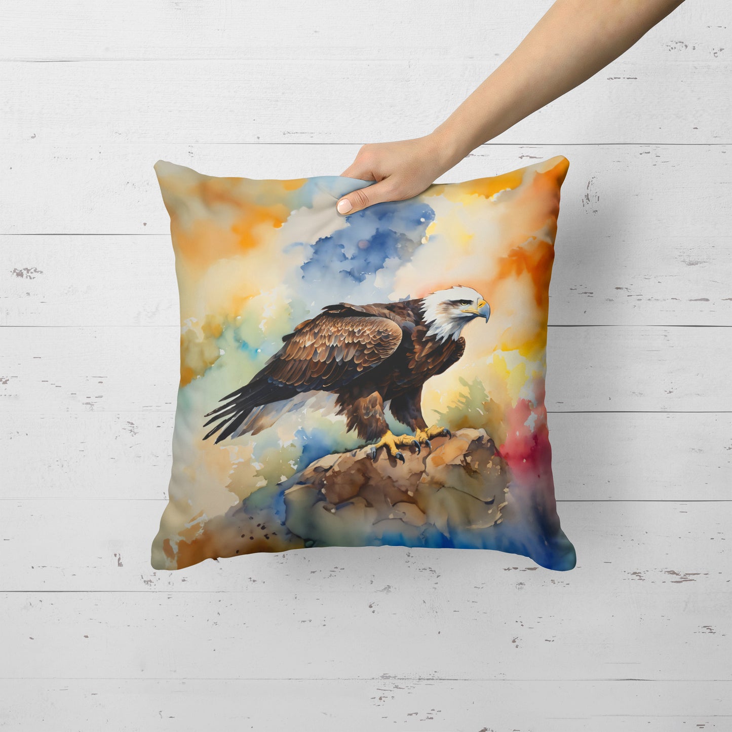 Eagle Throw Pillow