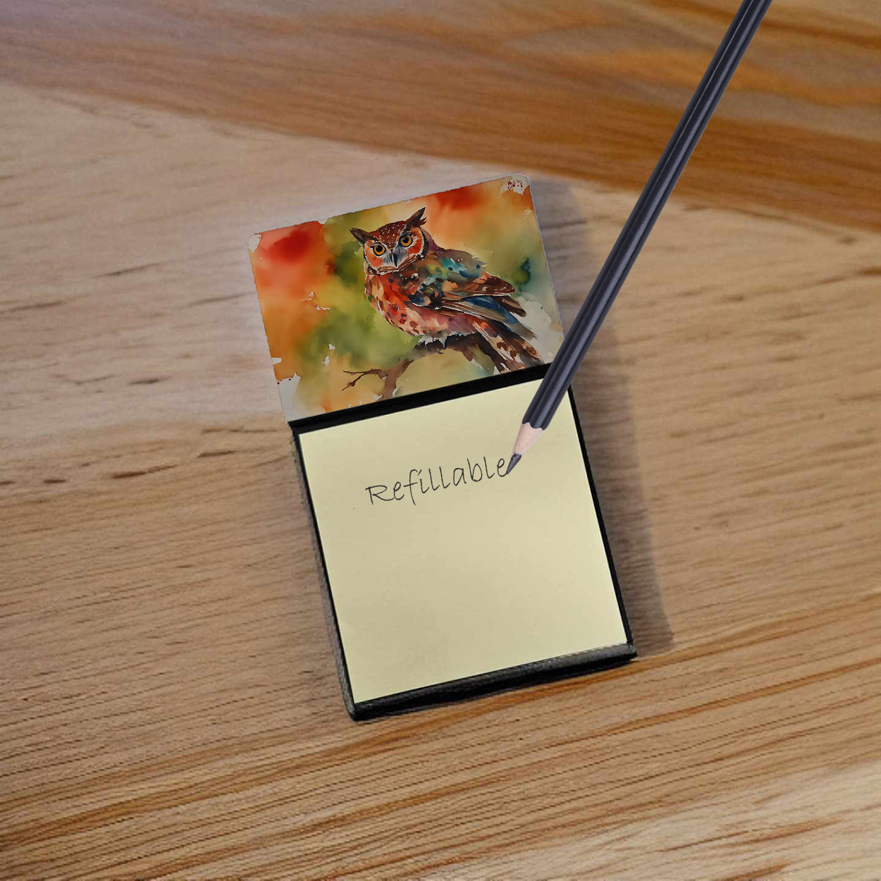 Elf Owl Sticky Note Holder