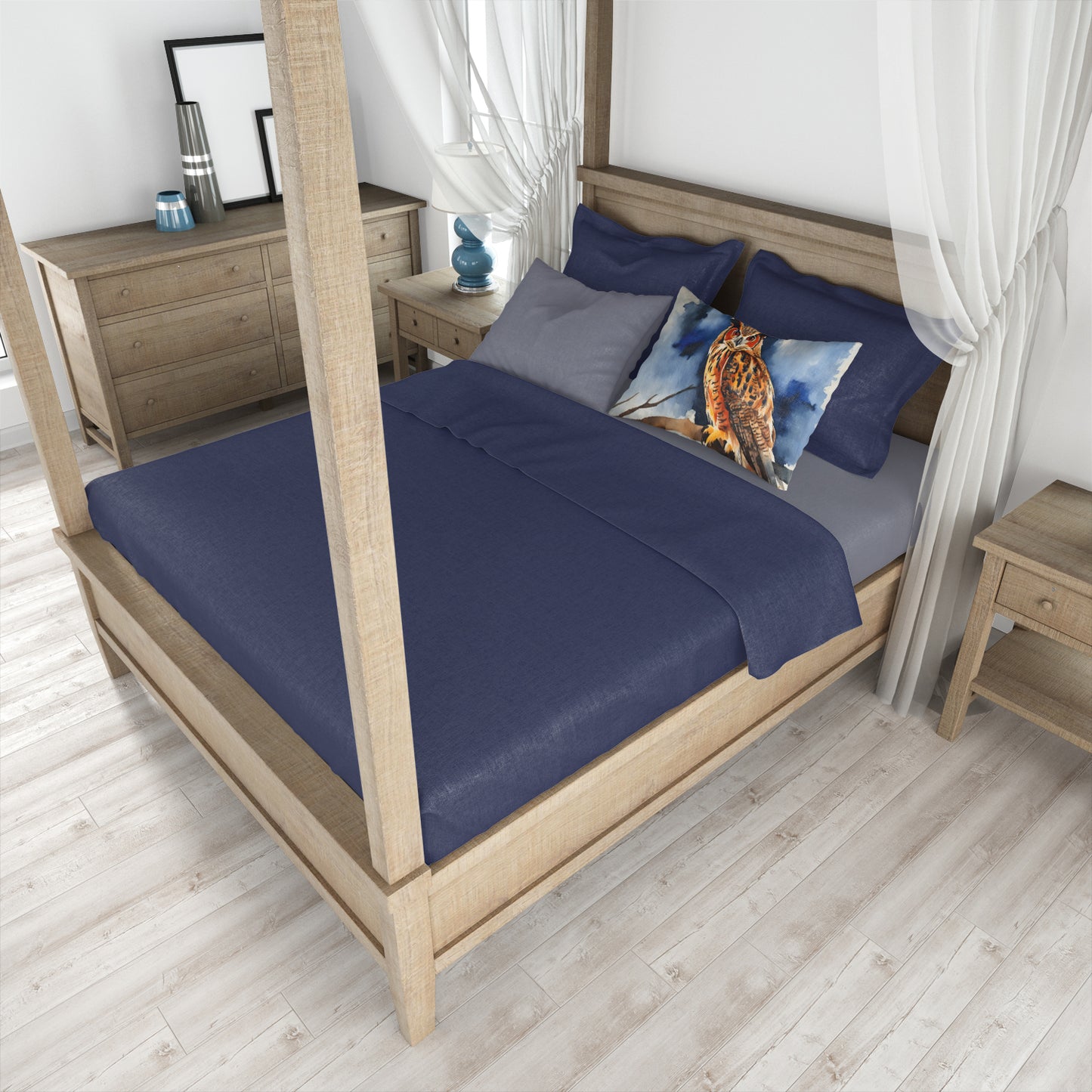 Eurasian Eagle Owl Standard Pillowcase