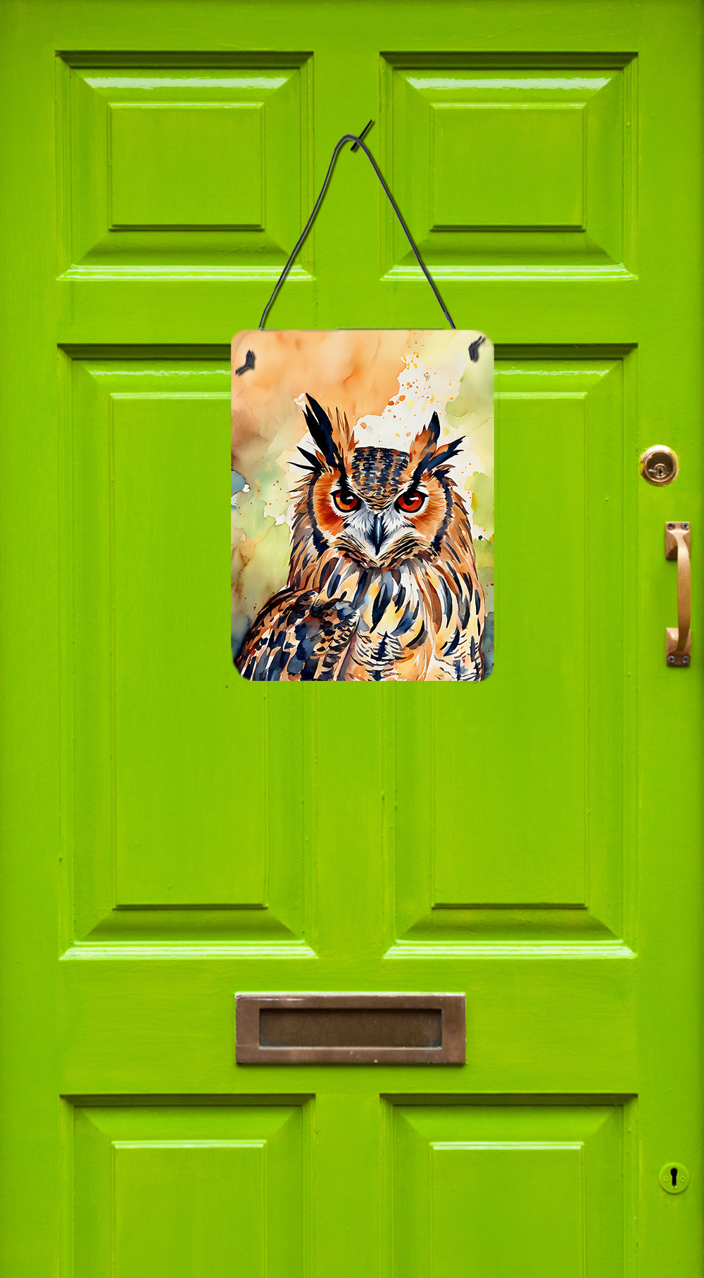 Eurasian Eagle Owl Wall or Door Hanging Prints