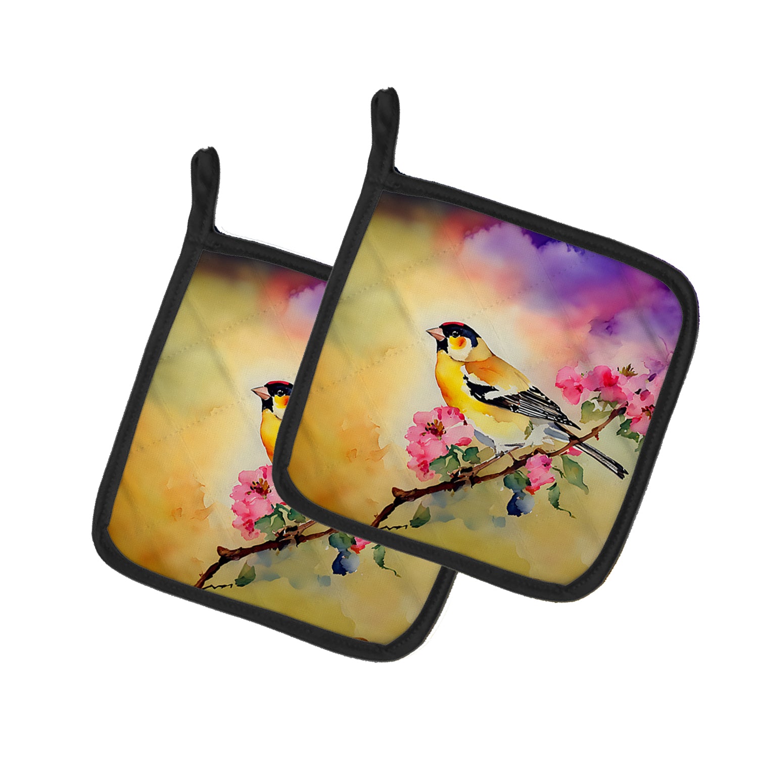 Buy this Goldfinch Pair of Pot Holders