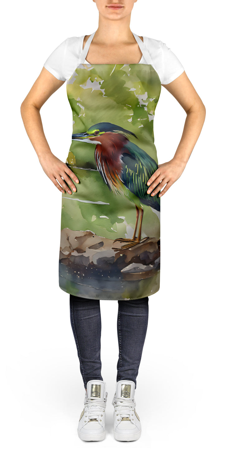Green Heron Apron