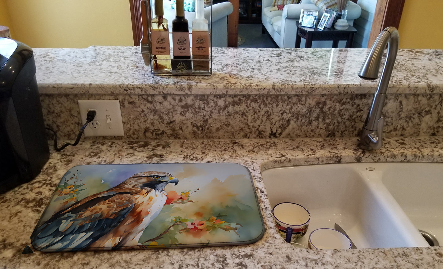 Hawk Dish Drying Mat