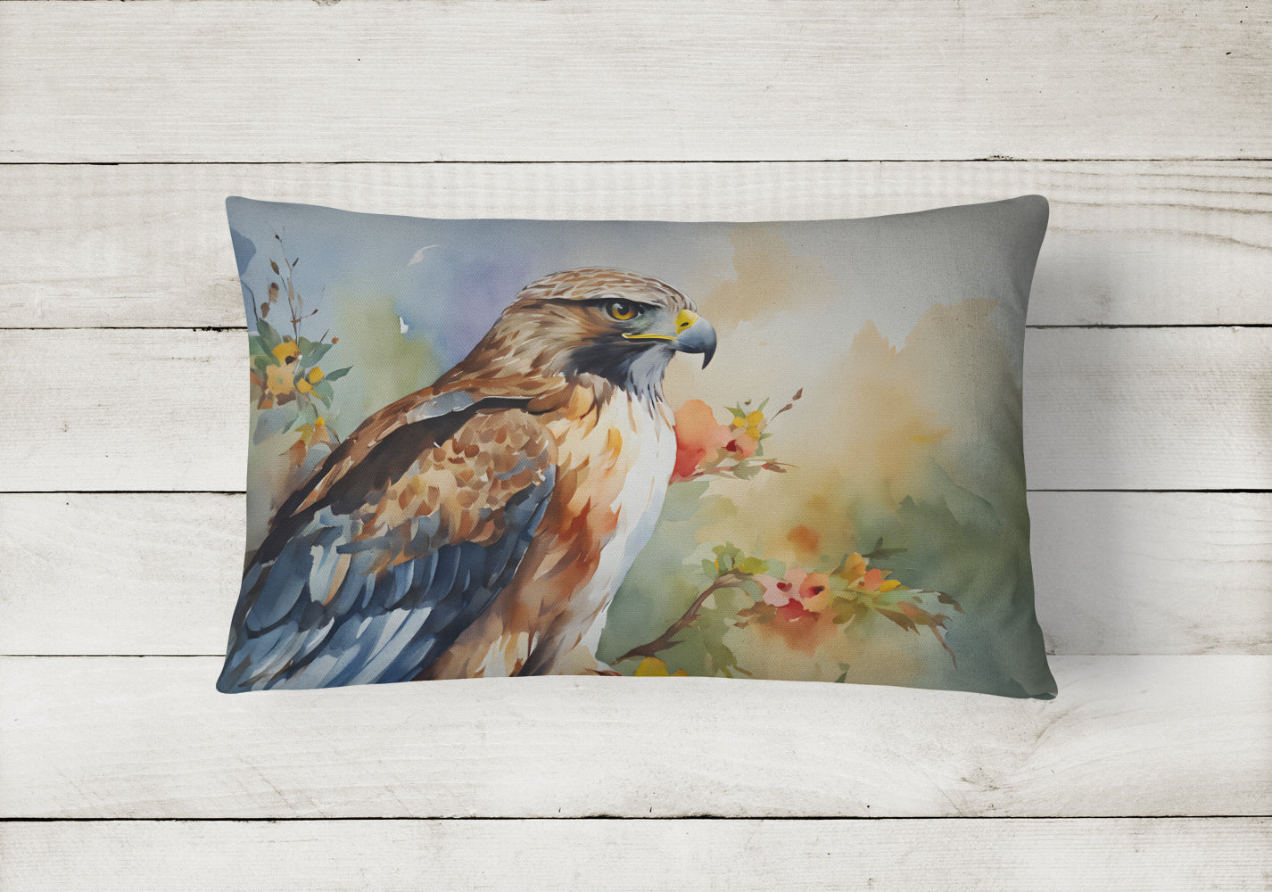 Hawk Throw Pillow