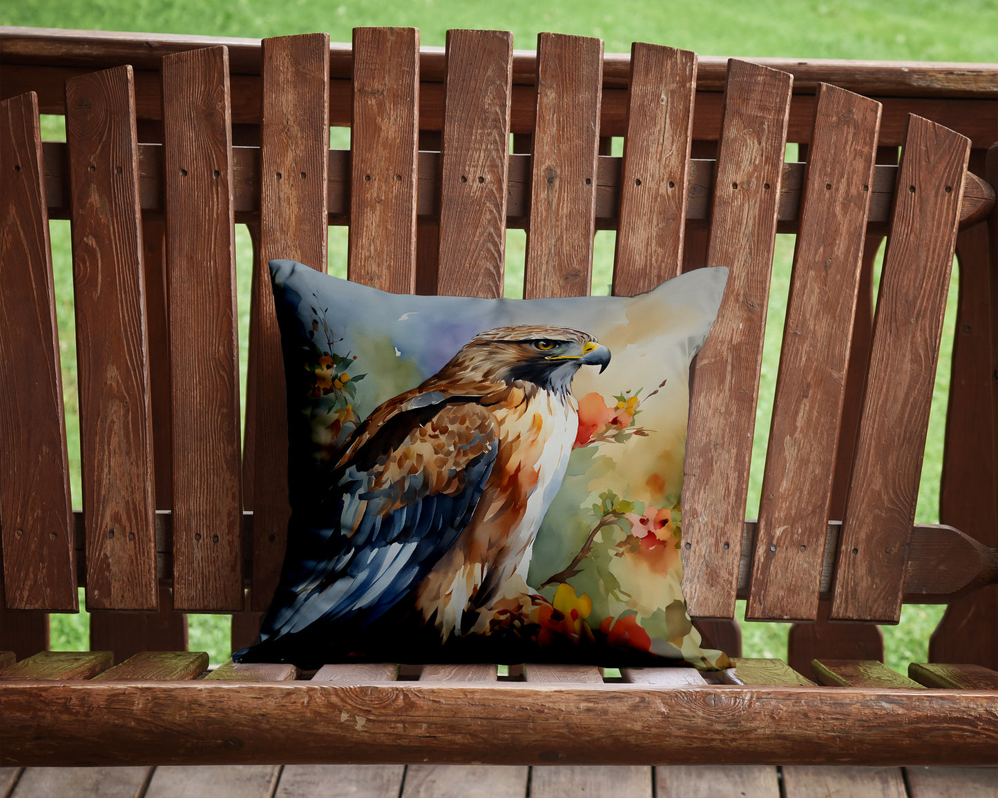 Hawk Throw Pillow
