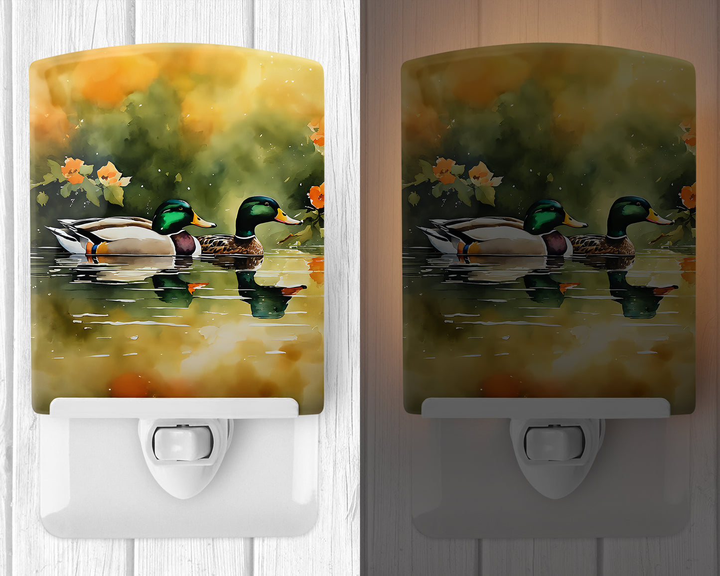 Mallard Ceramic Night Light