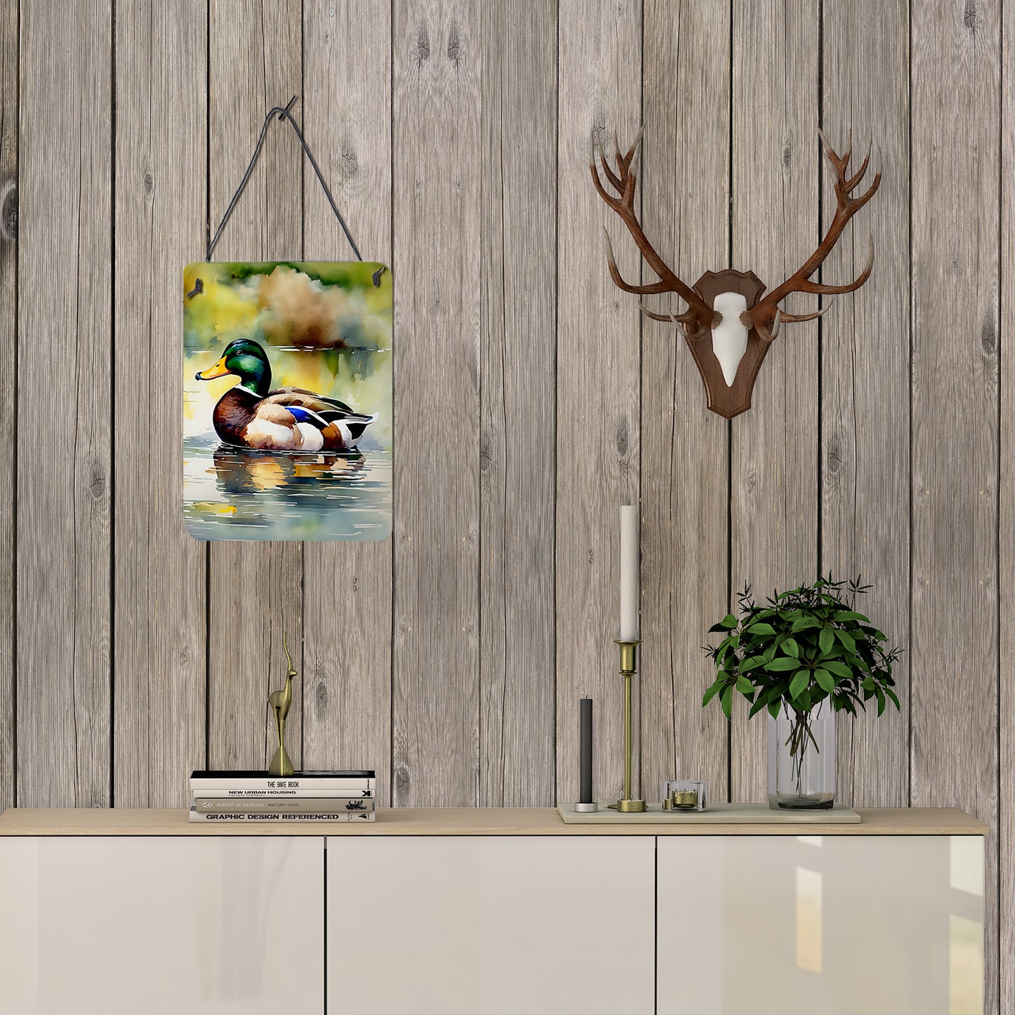 Mallard Wall or Door Hanging Prints