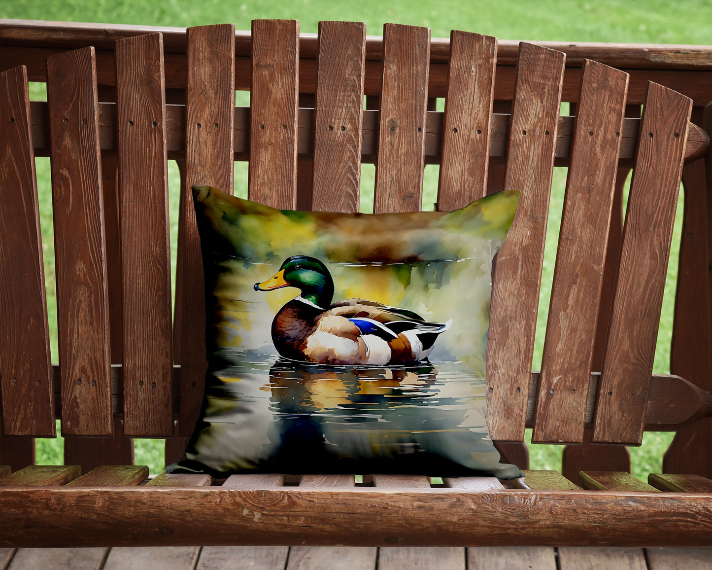 Mallard Throw Pillow