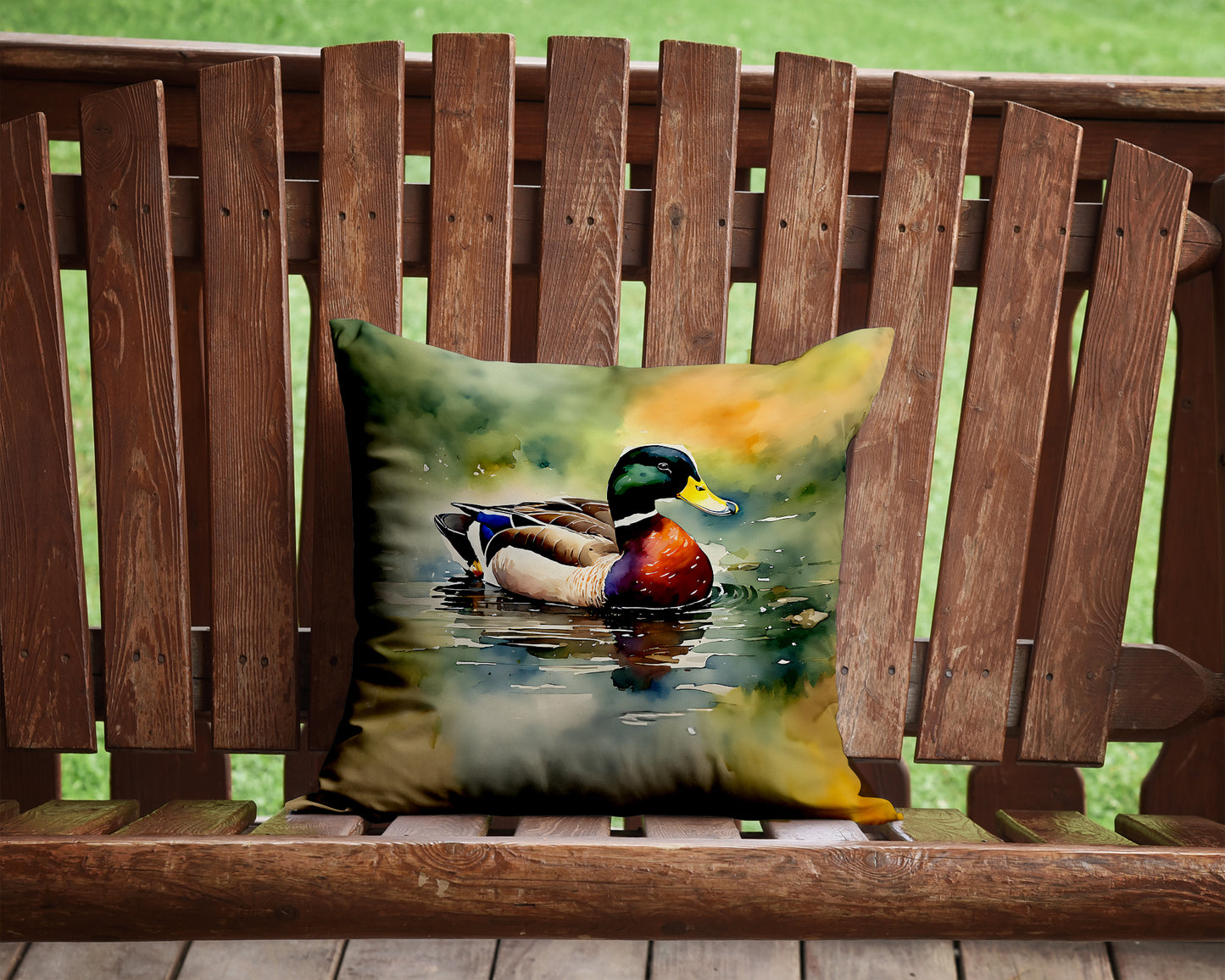Mallard Throw Pillow