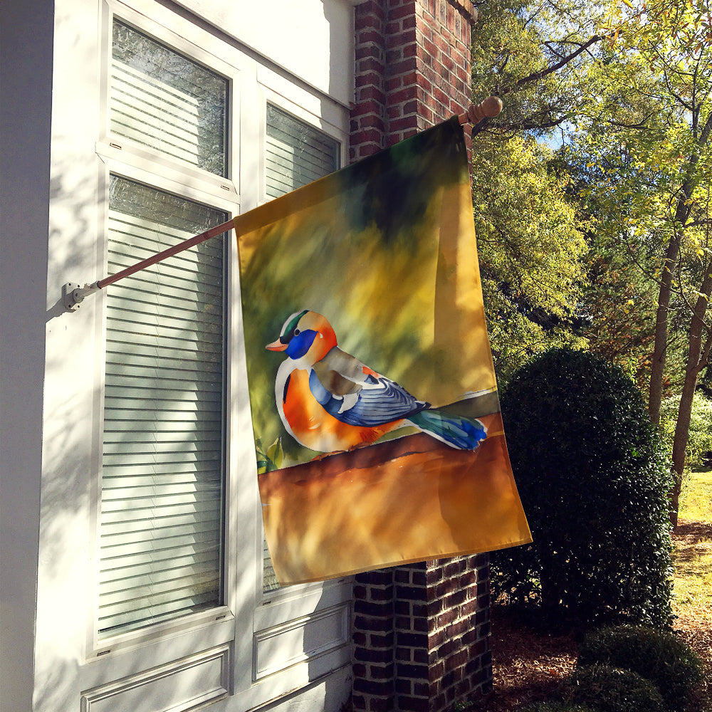 Mandarin Duck House Flag