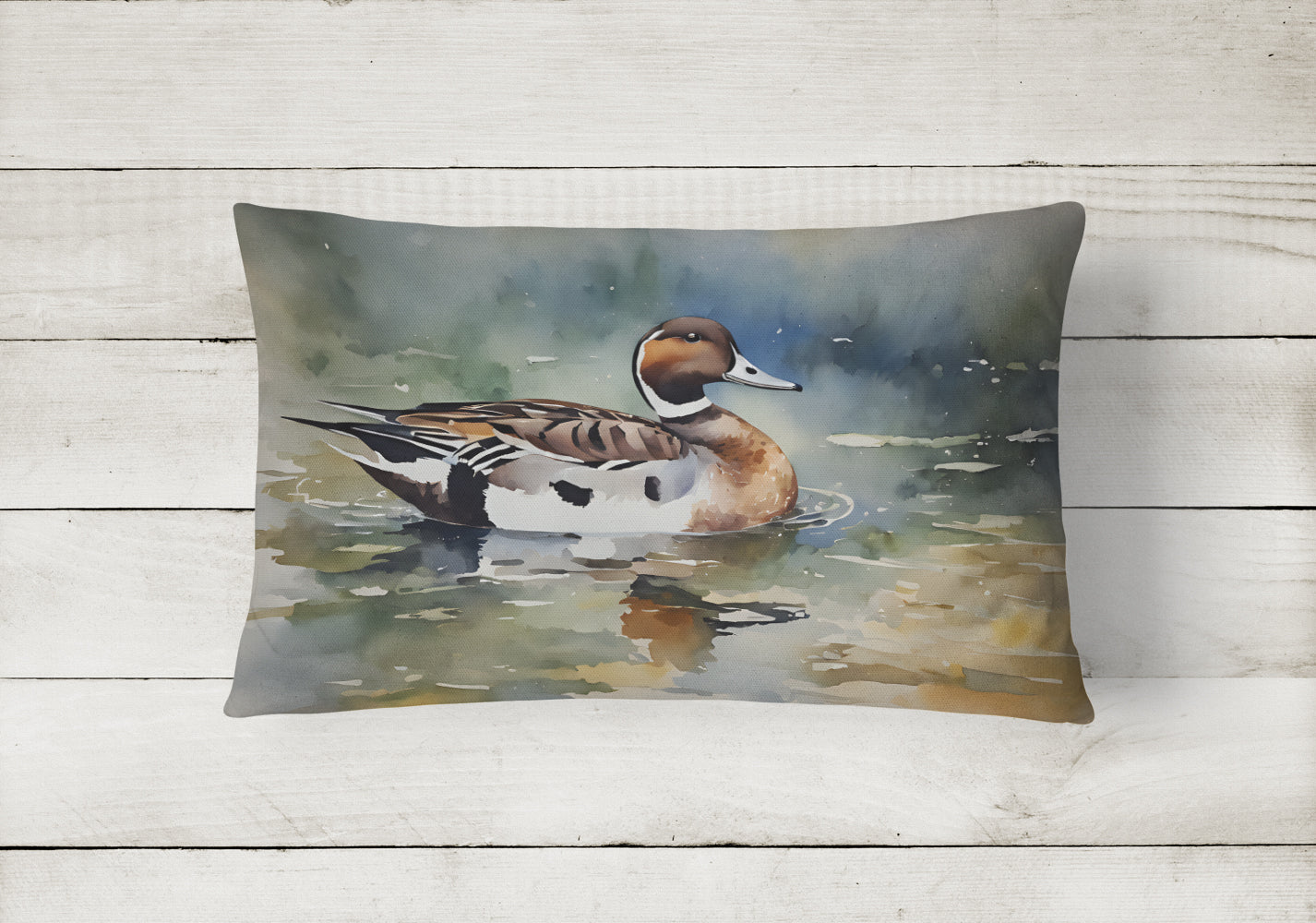 Northern Pintail Throw Pillow