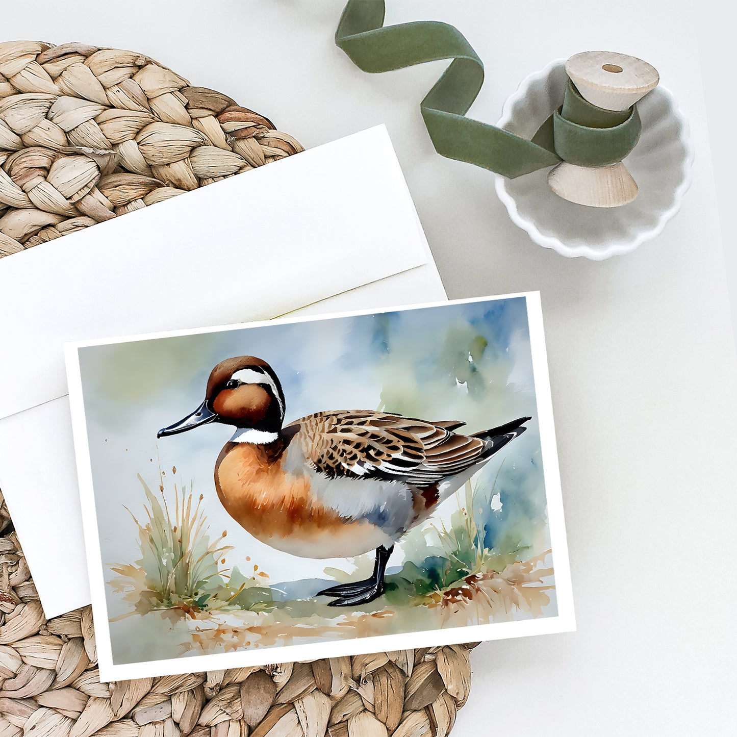 Northern Pintail Greeting Cards Pack of 8