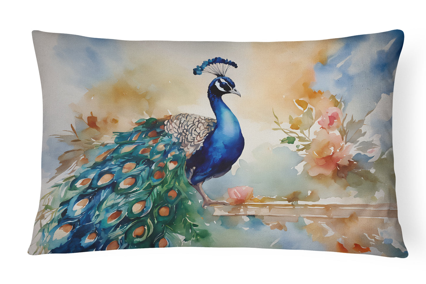 Buy this Peacock Throw Pillow