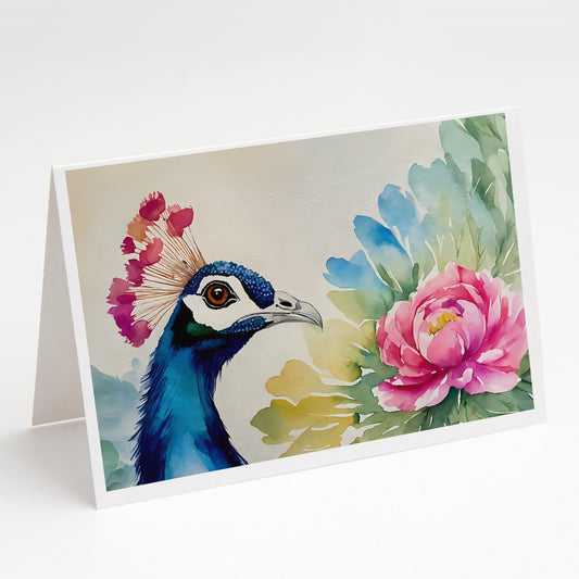 Buy this Peacock Greeting Cards Pack of 8