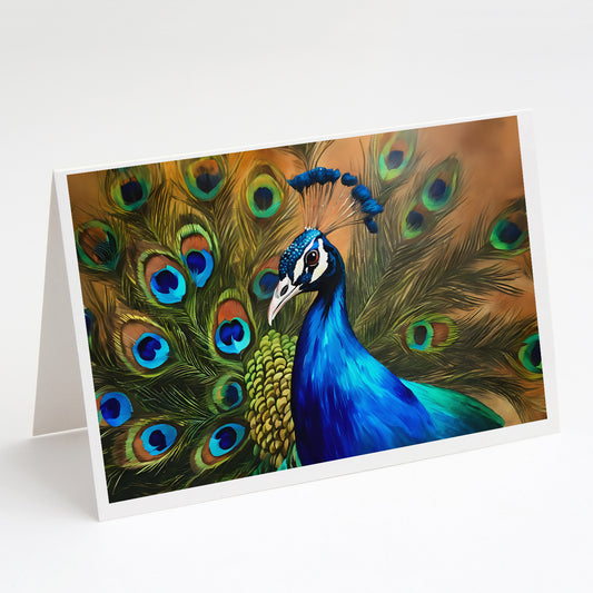 Buy this Peacock Greeting Cards Pack of 8