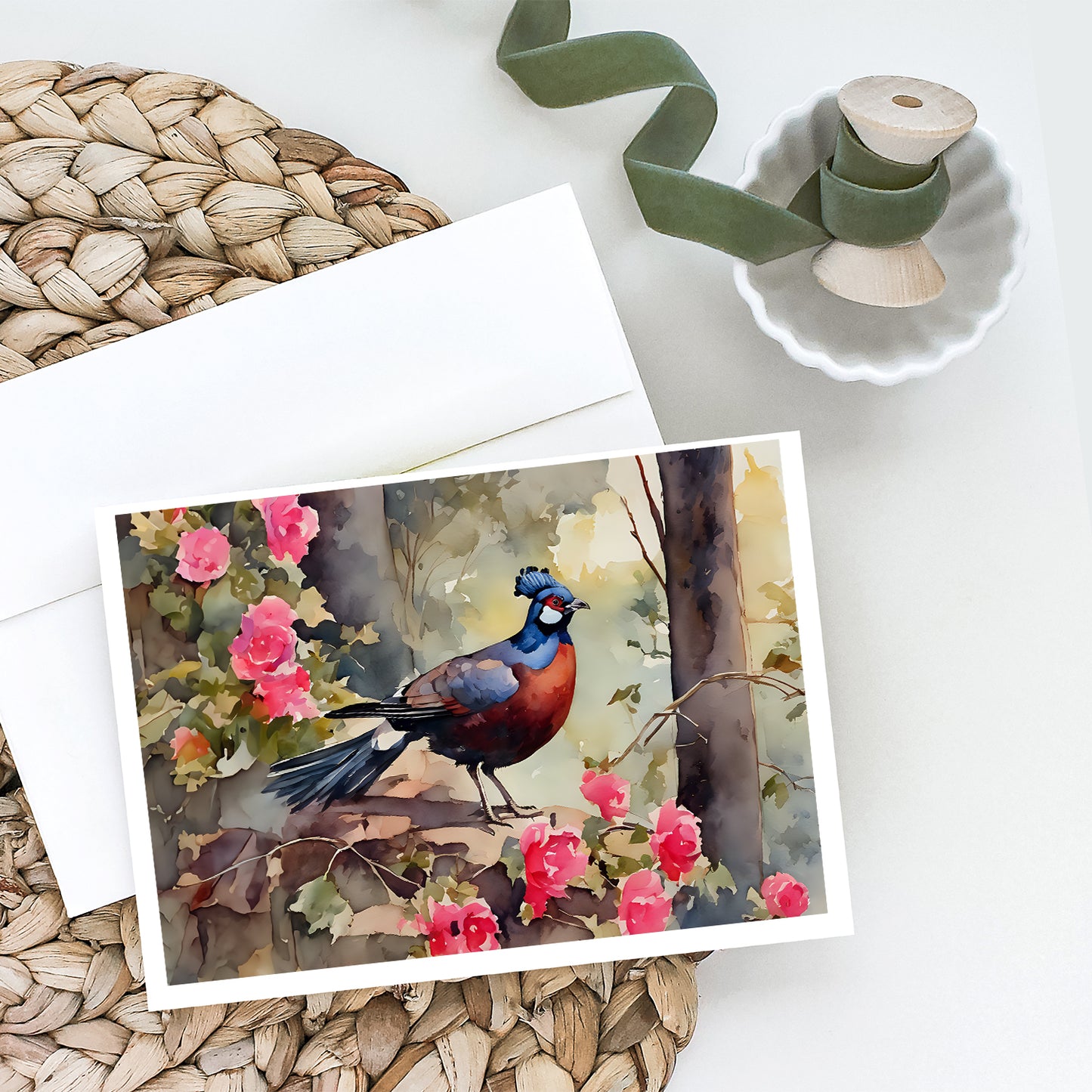 Pheasant Greeting Cards Pack of 8