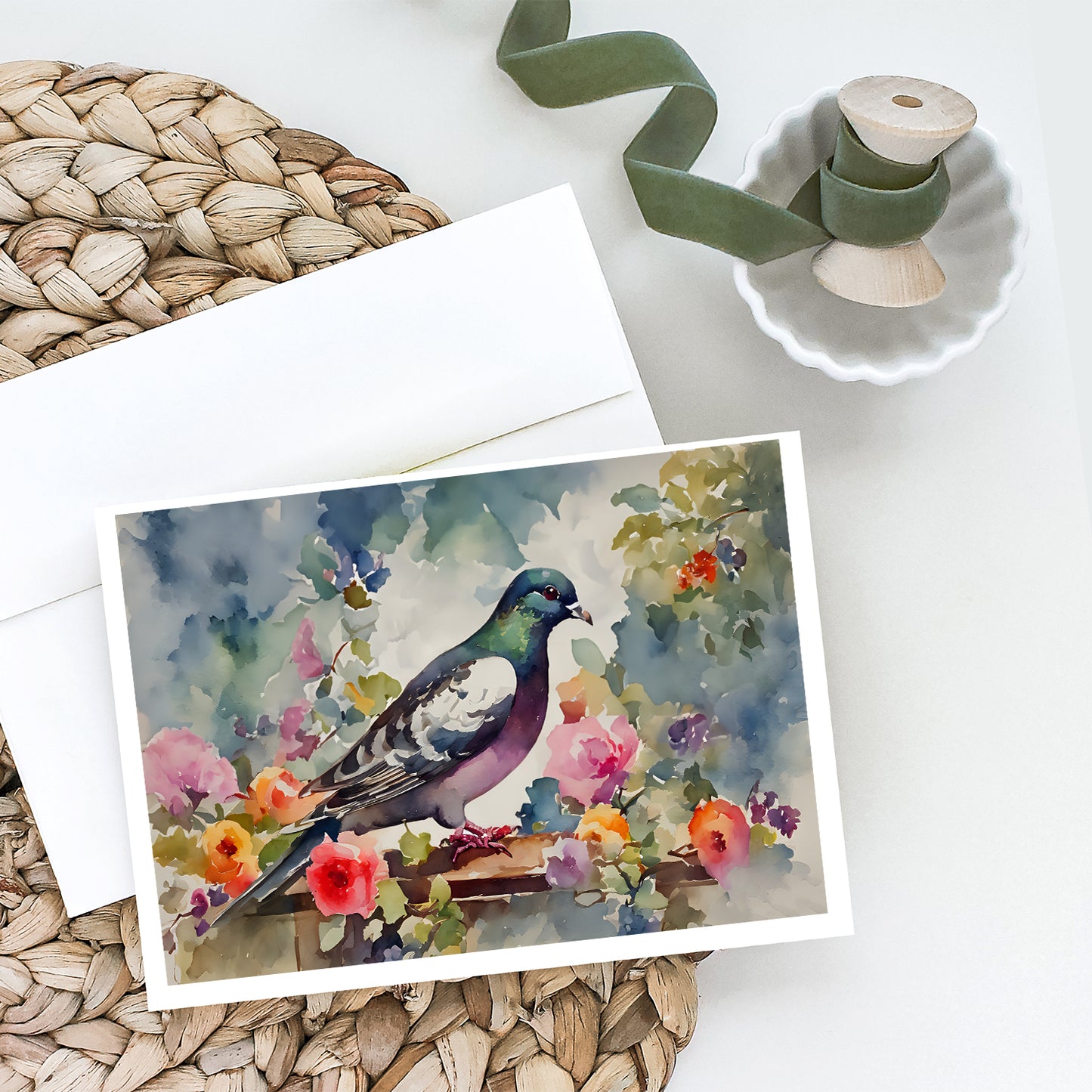 Pigeon Greeting Cards Pack of 8
