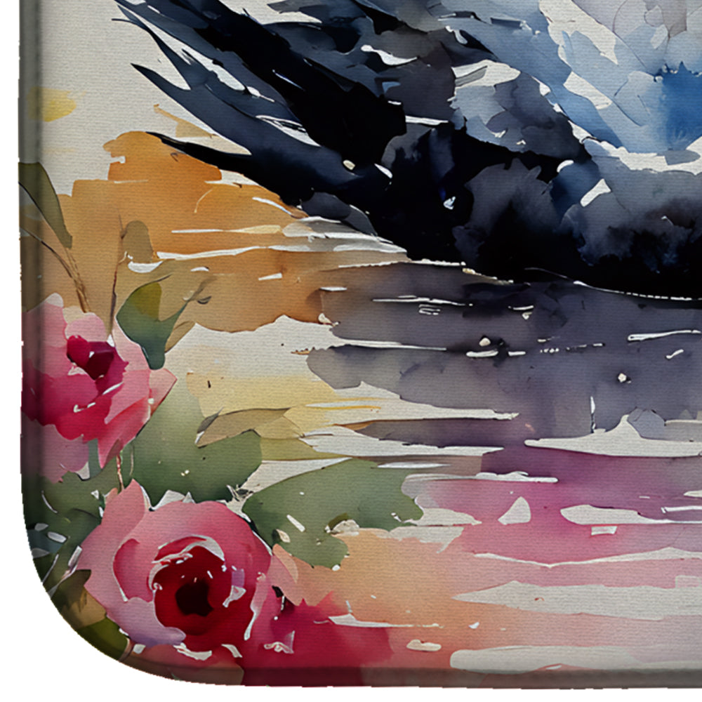 Black Swan Dish Drying Mat