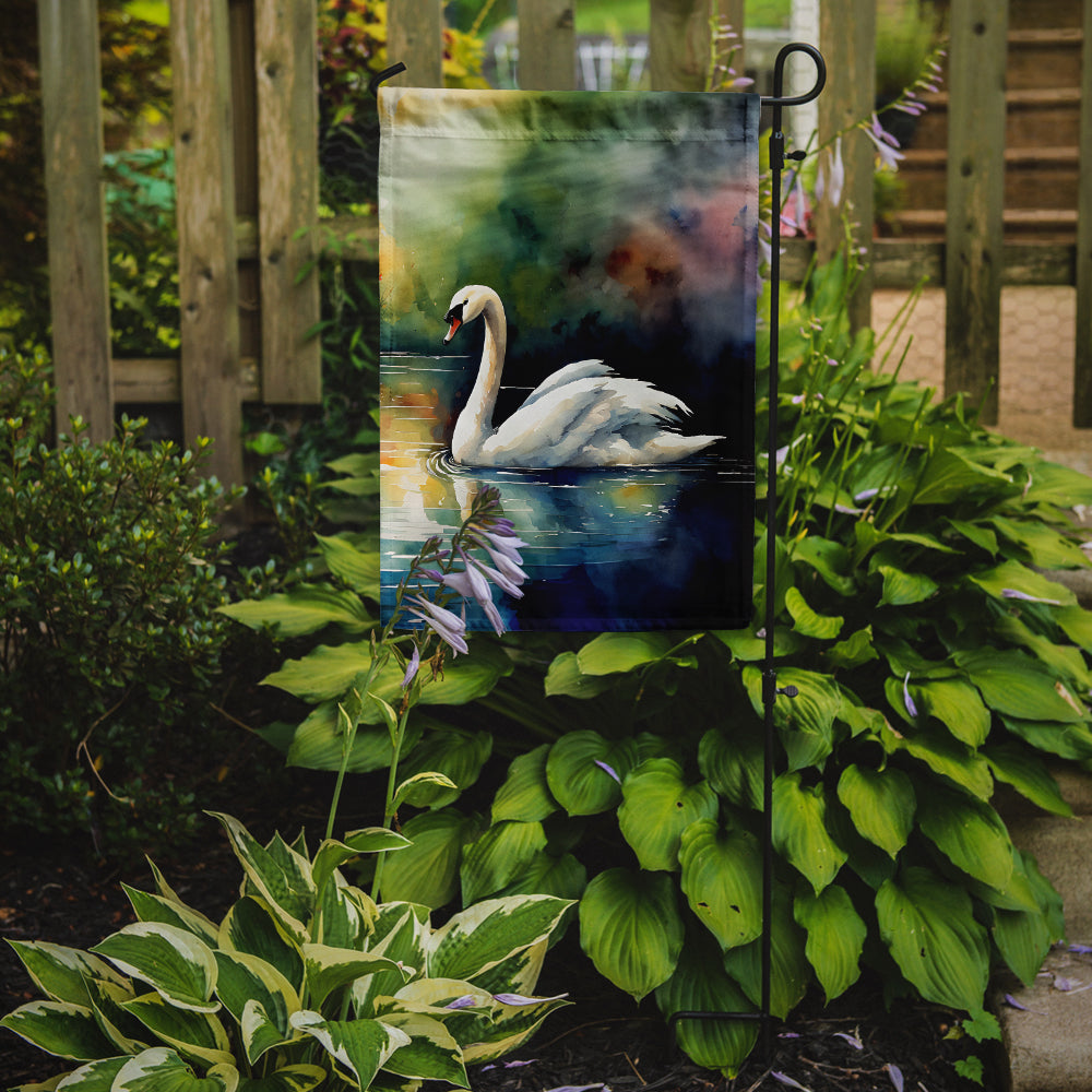 Swan Garden Flag