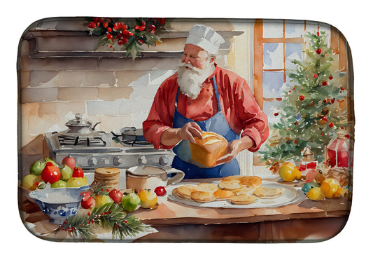 Buy this Cookies with Santa Claus Weihnachtsmann Dish Drying Mat