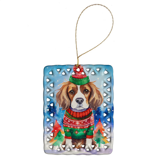 Buy this Cavalier Spaniel Christmas Porcelain Ornament