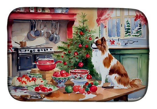 Buy this Japanese Chin Christmas Cookies Dish Drying Mat
