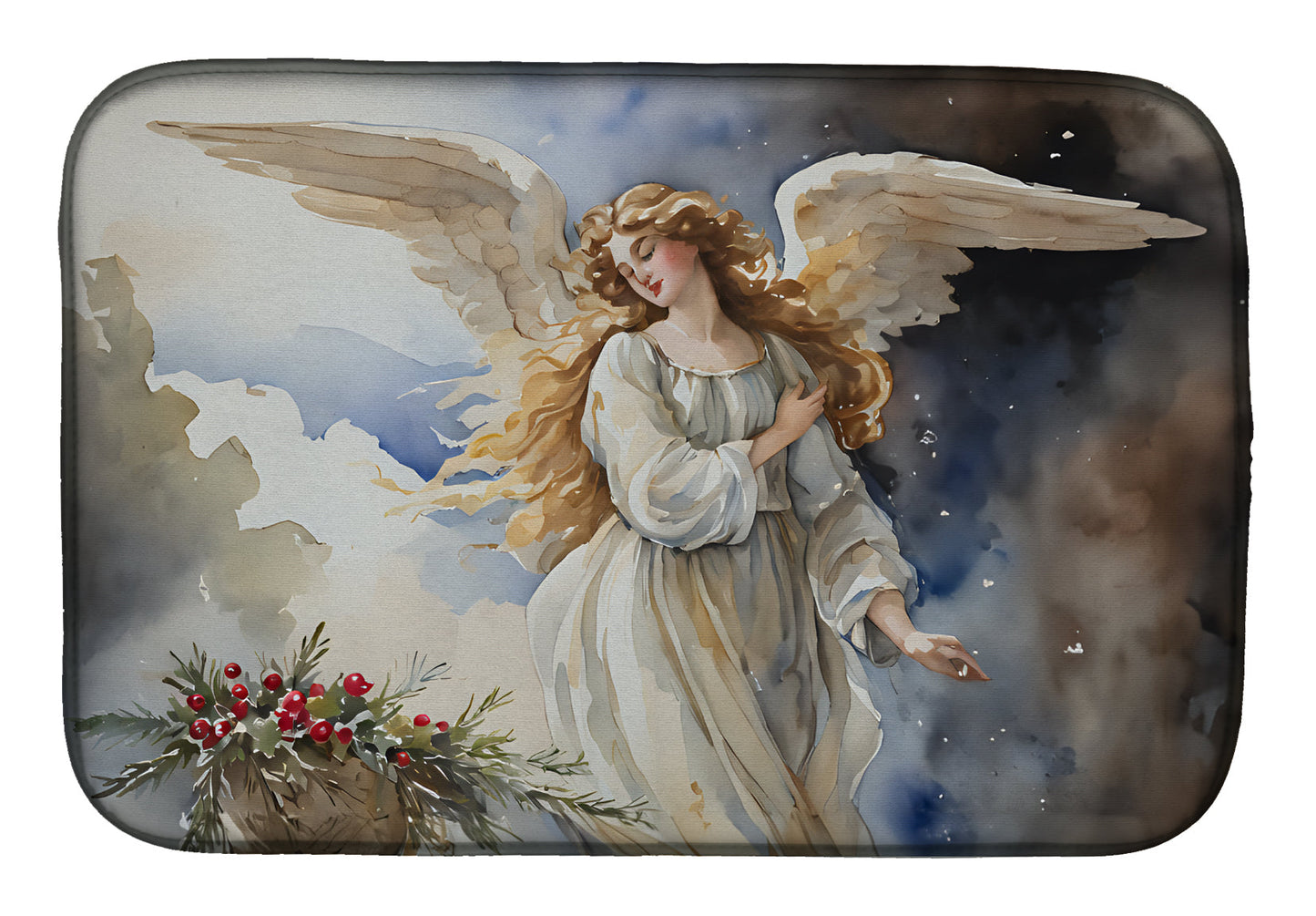 Buy this Christmas Angel Dish Drying Mat