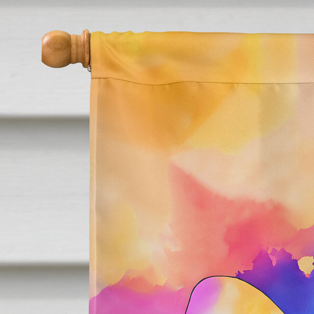 Hippie Animal Cheetah House Flag