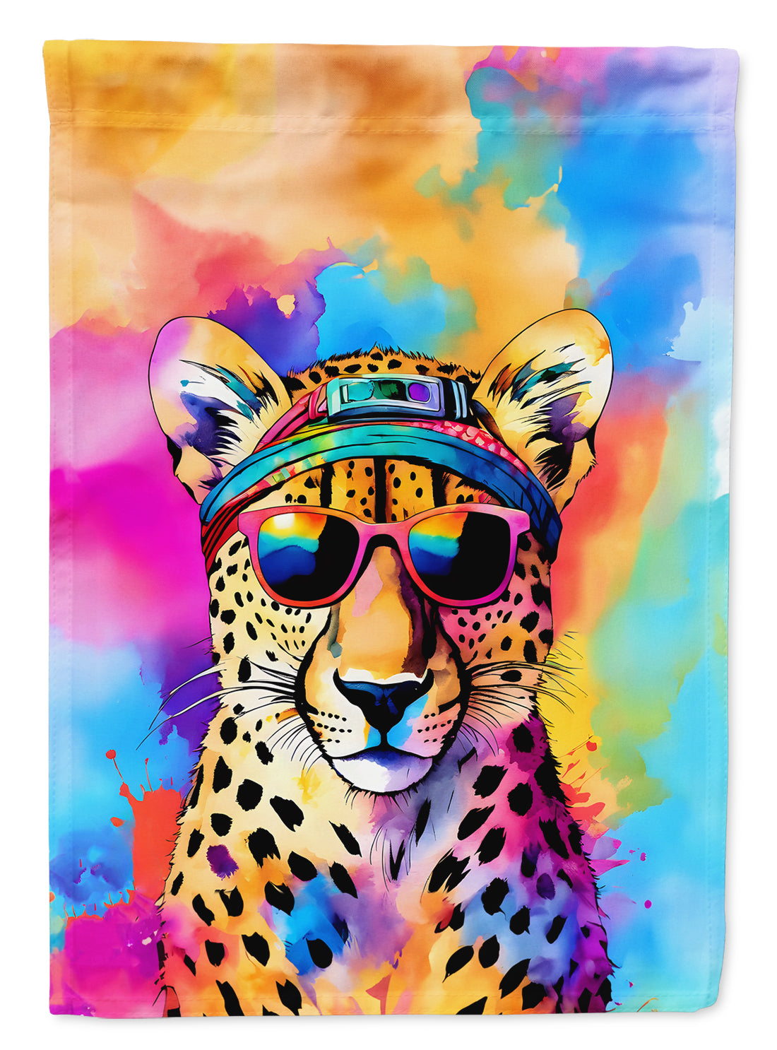 Buy this Hippie Animal Cheetah Garden Flag