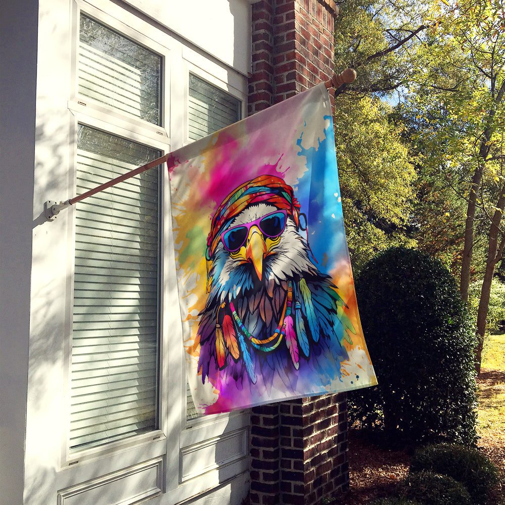 Hippie Animal Eagle House Flag