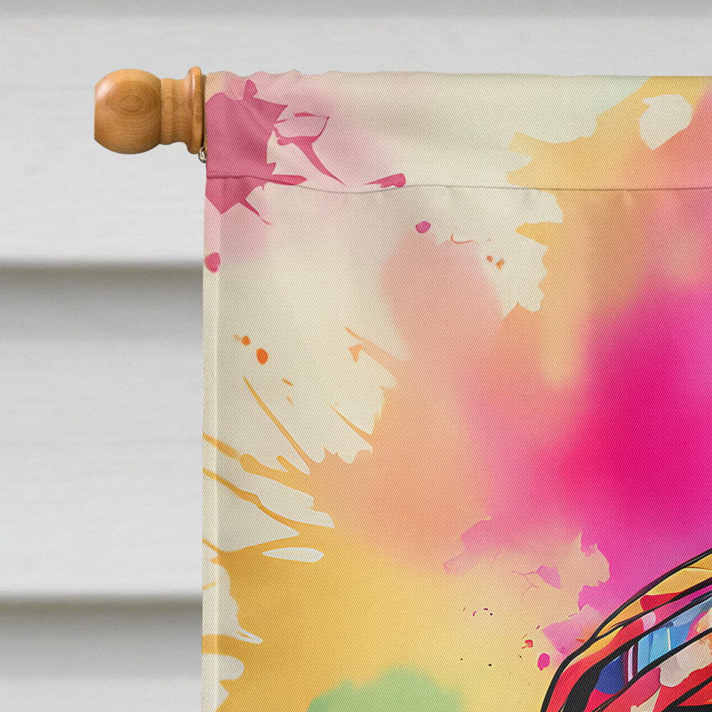 Hippie Animal Eagle House Flag